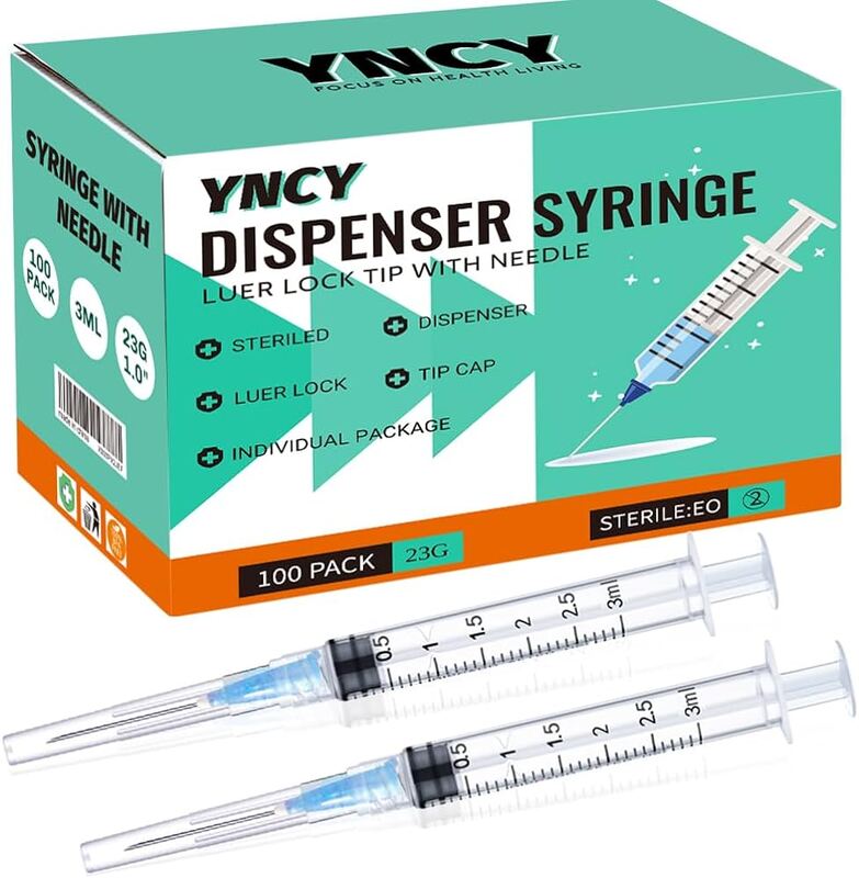 PRIME DISPOSABLE SYRINGE 3ML 100`S